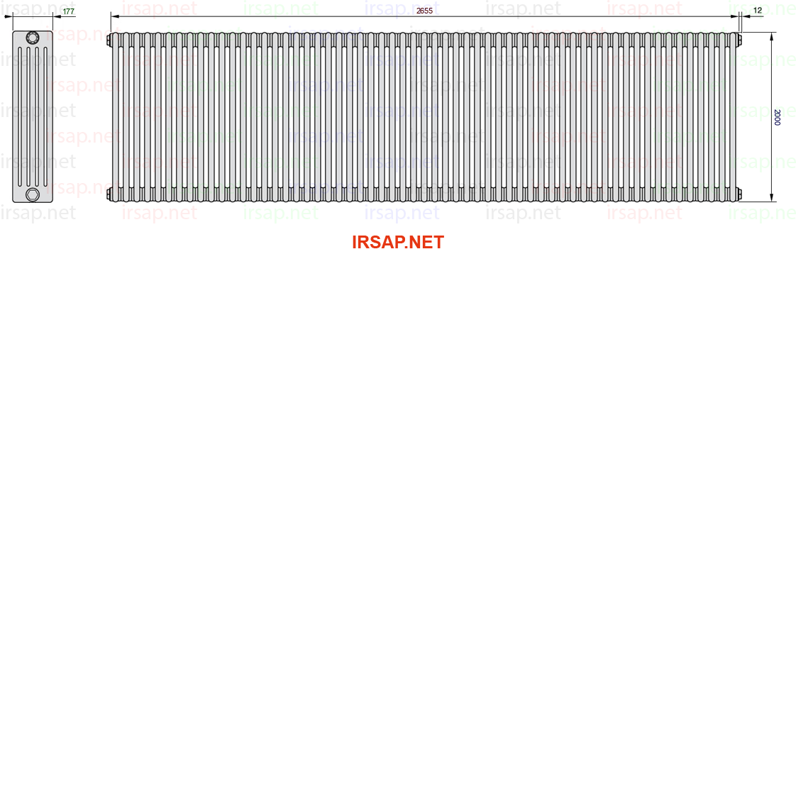 Радиатор IRSAP Tesi 52000/59 T22 CL 01